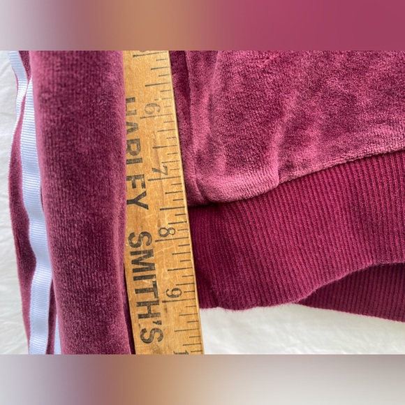 Adidas retro velour track suit striped - Picture 6 of 16